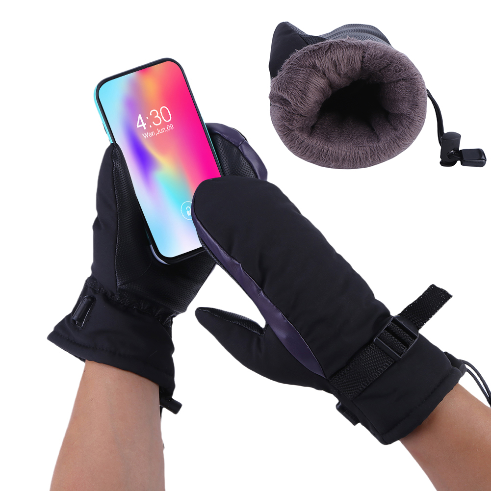 Cycling Gear Temperature - Теплые перчатки с подогревом, зарядка через