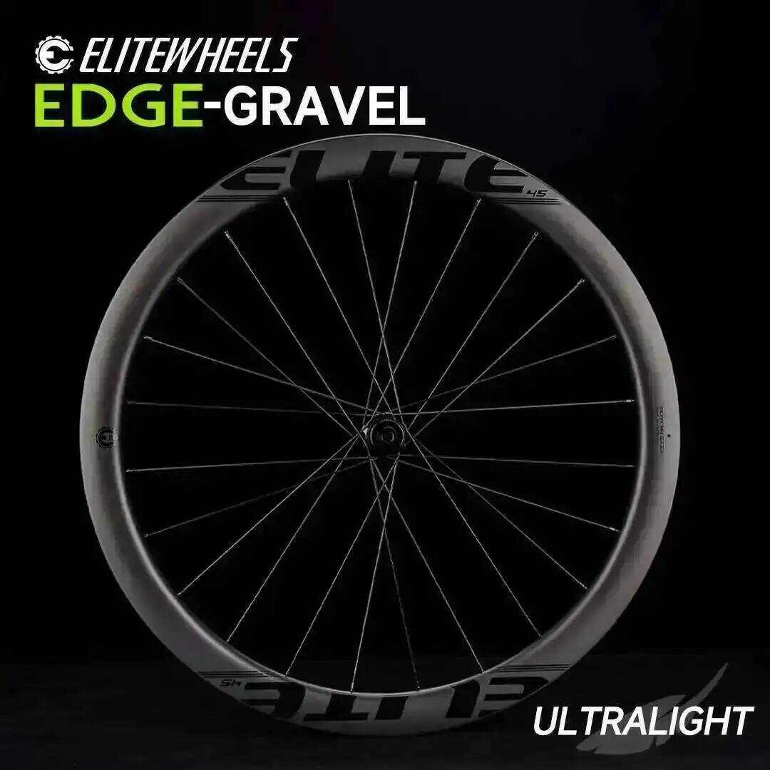 Gravel Bike Tires - Колеса ELITEWHEELS EDGE Gravel, ультралегкие (1356