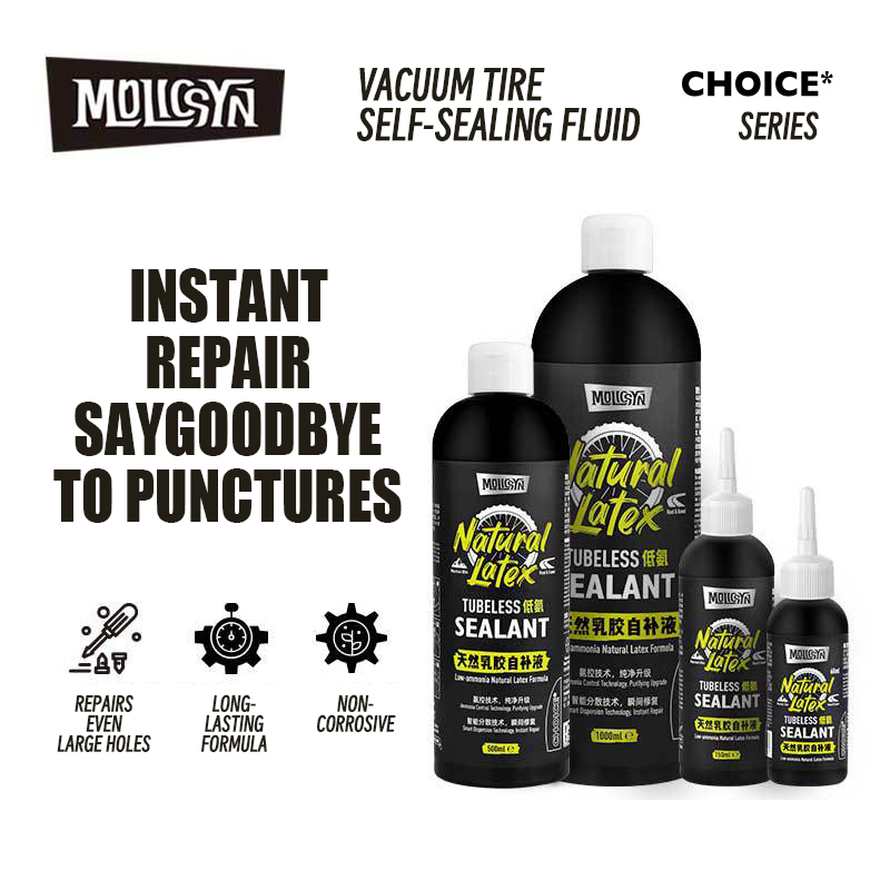 Tubeless Tire Sealant - Бескамерный герметик MolicSYN для велосипеда —
