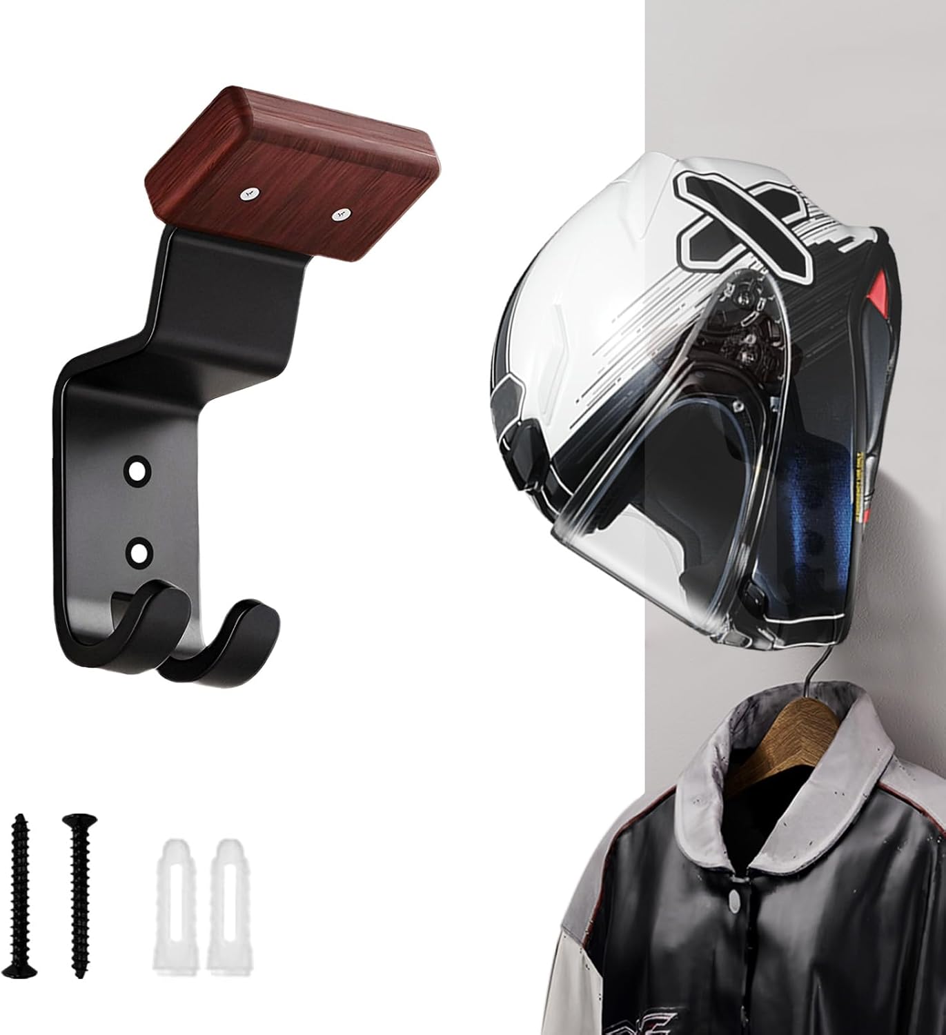 Cycling Gear Wall Mount - Настенный держатель для мотоциклетного шлема, сверхпрочная