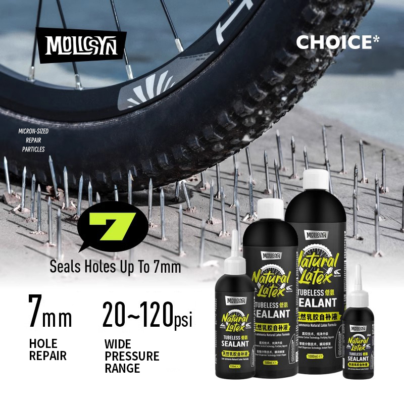 Бескамерный герметик MolicSYN  – обзор и цена Tubeless Tire Sealant