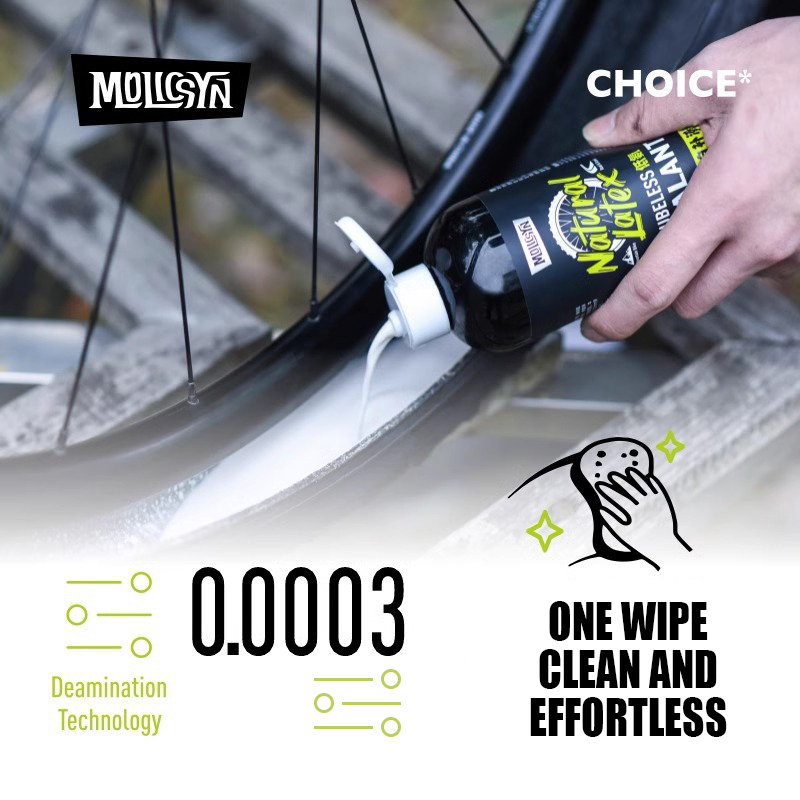 Бескамерный герметик MolicSYN  – обзор и цена Tubeless Tire Sealant