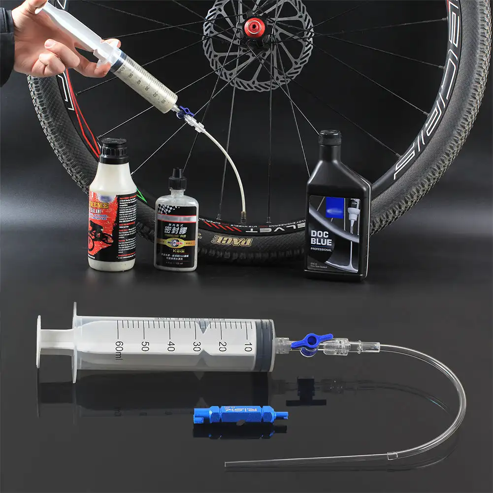 Инструмент для инжекции жидкос – обзор и цена Tubeless Tire Sealant