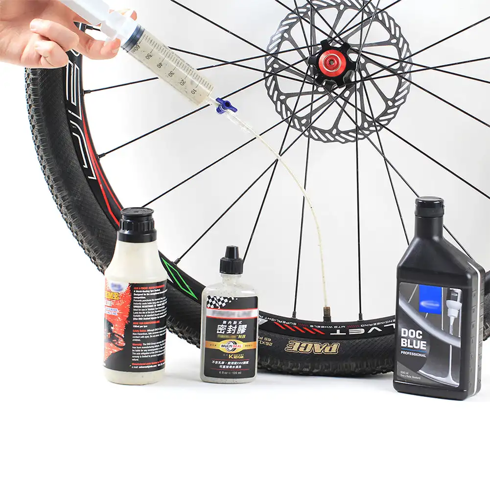Инструмент для инжекции жидкос – обзор и цена Tubeless Tire Sealant