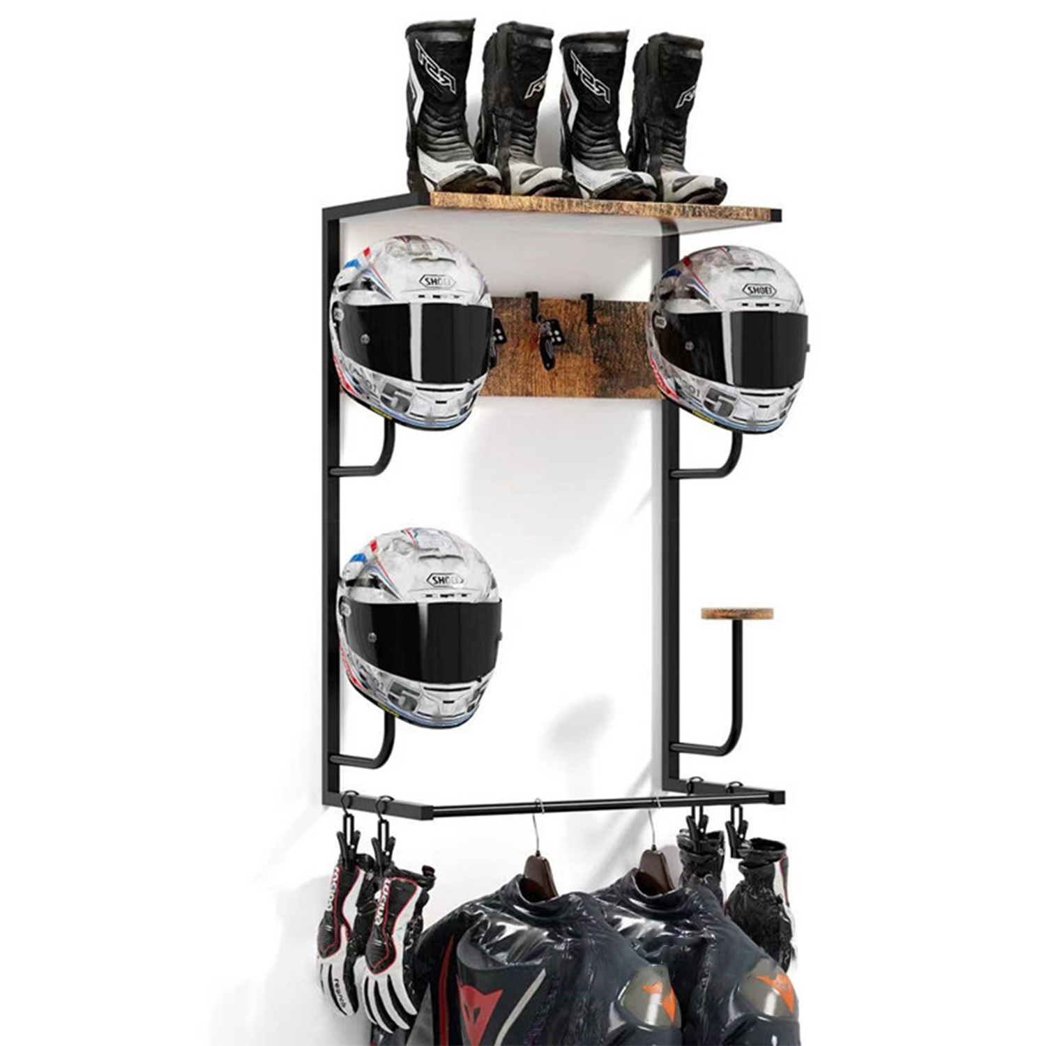 Держатель для мотоциклетного ш – обзор и цена Cycling Gear Wall Mount