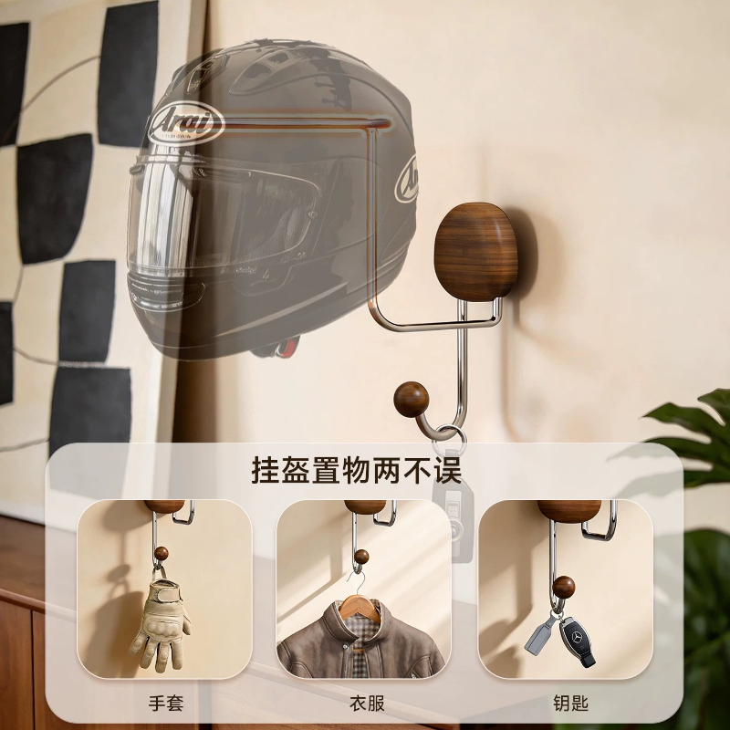 Настенный держатель для шлема  – обзор и цена Cycling Gear Wall Mount