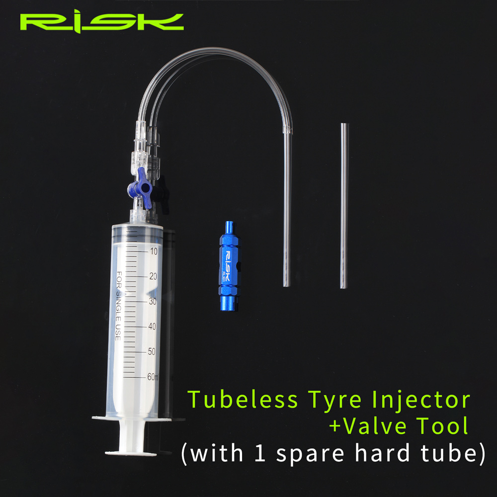 Инжектор бескамерных шин RISK, – обзор и цена Tubeless Tire Sealant