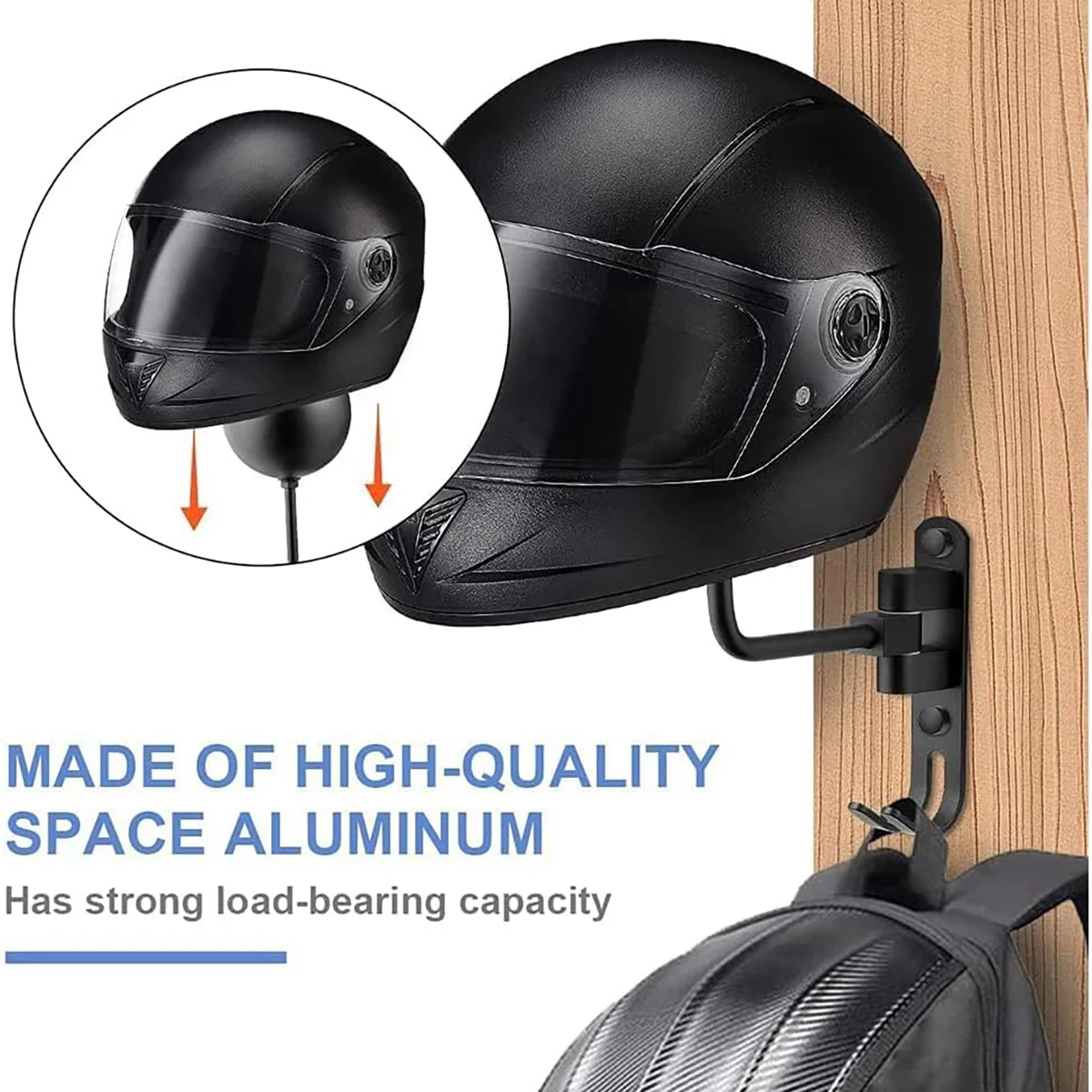 Мотоциклетная стойка для шлема – обзор и цена Cycling Gear Wall Mount