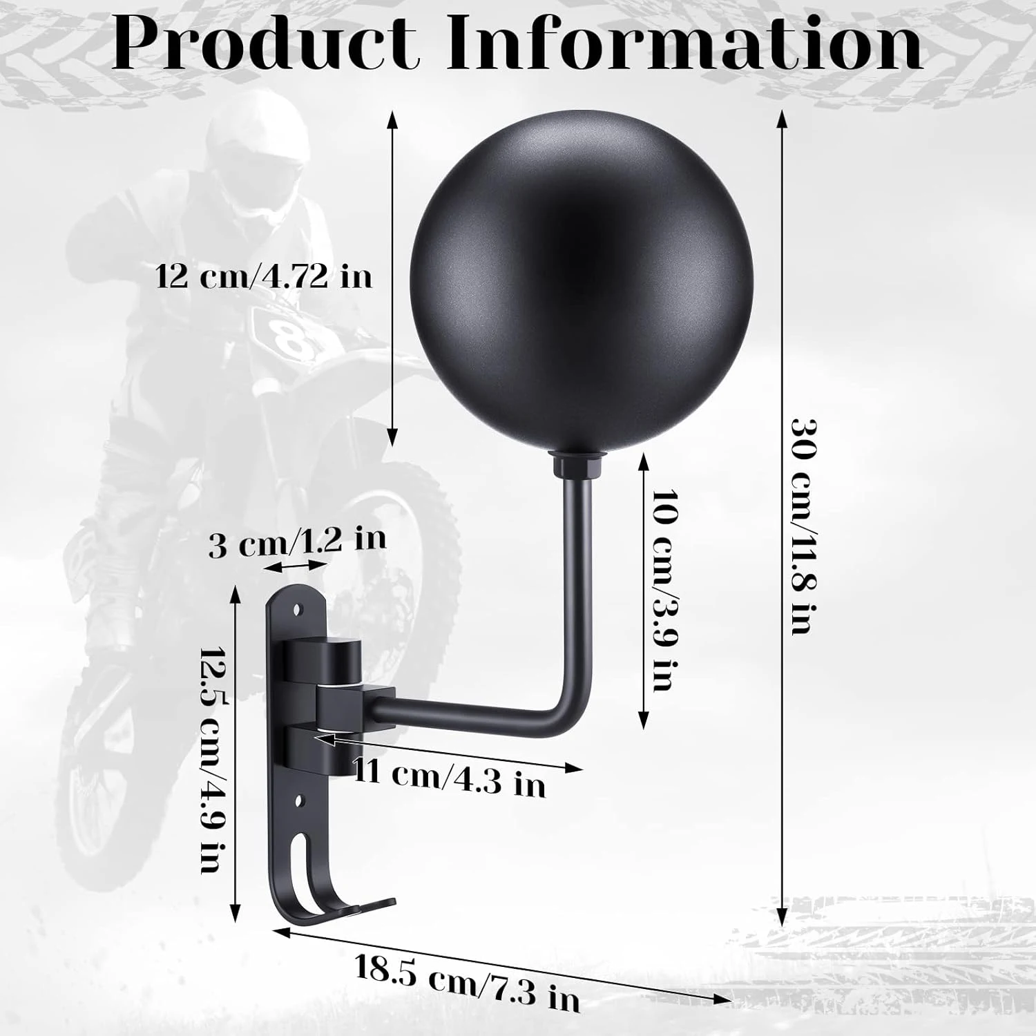 Мотоциклетная стойка для шлема – обзор и цена Cycling Gear Wall Mount